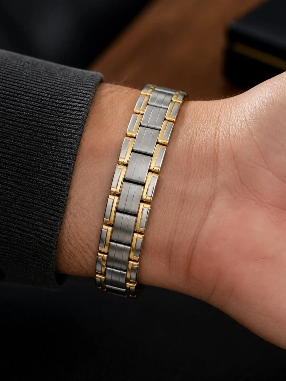 Share “Elite Magnetic Steel Bracelet” “Elite Magnetic Steel Bracelet • SS1
